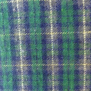 CVC YD FLANNEL CHECK 21X19 52X54 140-150GSM 156CM