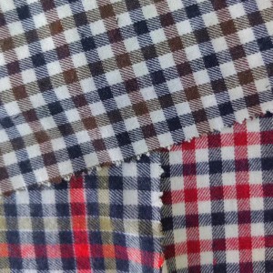 GOOD CVC YD CHECK FLANNEL 21X21 78X66 170-180GSM 156CM