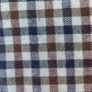 GOOD CVC YD CHECK FLANNEL 21X21 78X66 170-180GSM 156CM